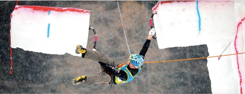 Ice Climbing, Canadian Gordon McArthur