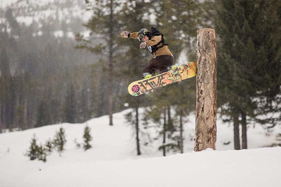 Terrain Park at Panorama Mountain Resort. Photo: Andrew Brown