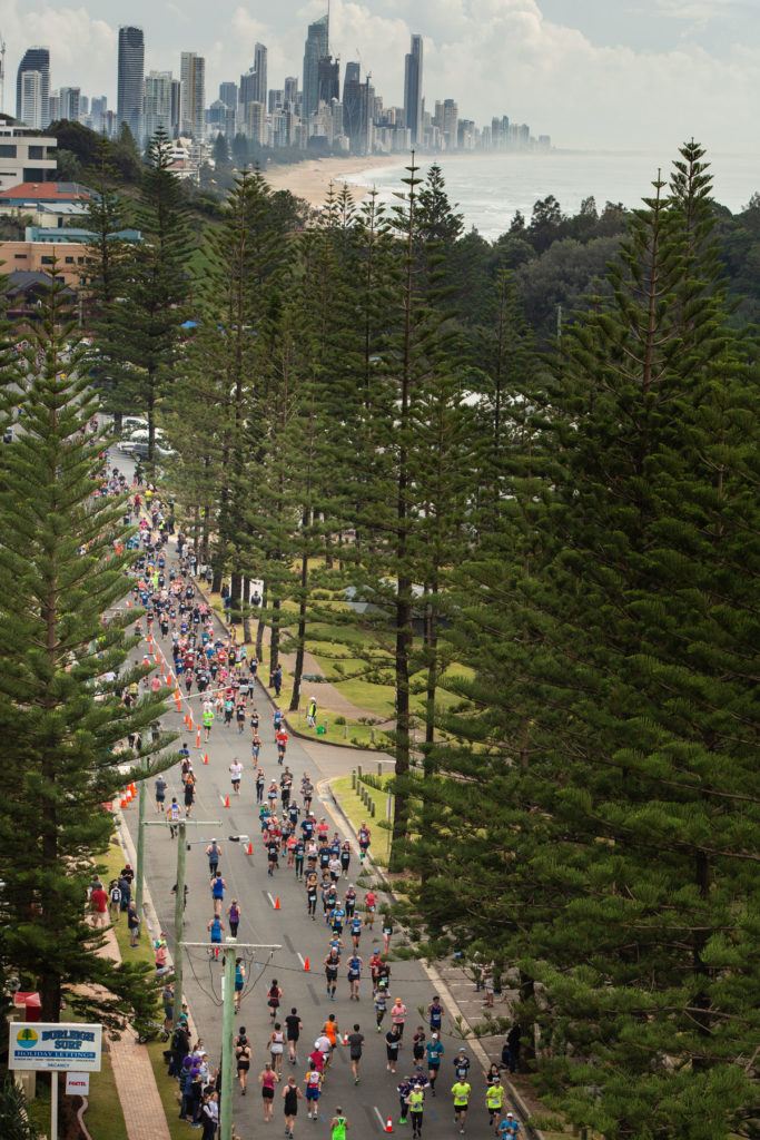 Running across beautiful spots in Australia