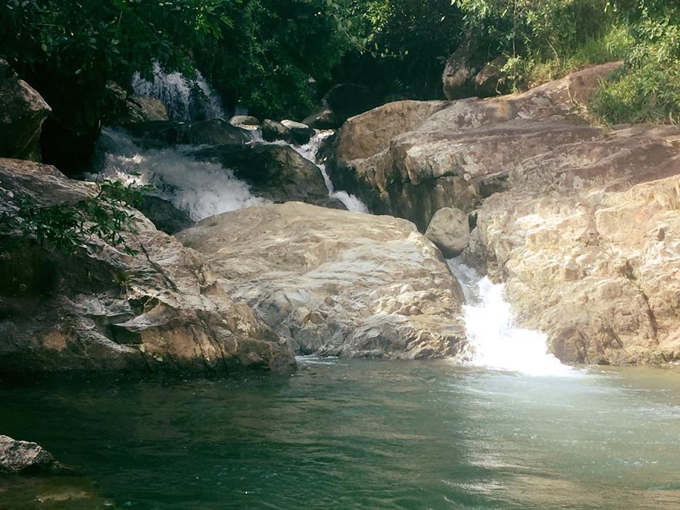 San Rafael Colombia swimming hole and rock pools