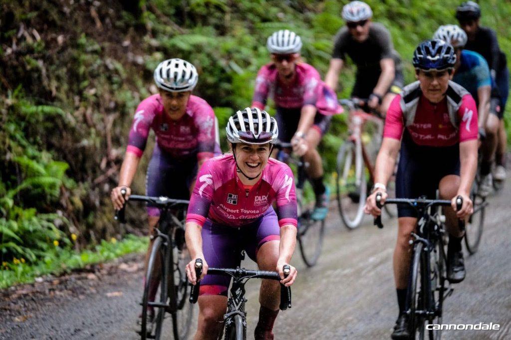 total rush womens team at the Giro Della Donna