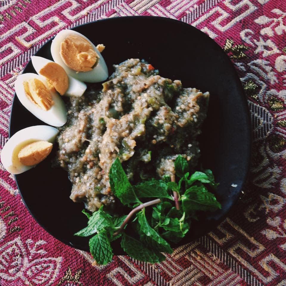 Pai Thailand, eggplant curry