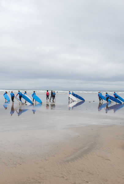 Surfing Ireland surf class in Rossnowlagh