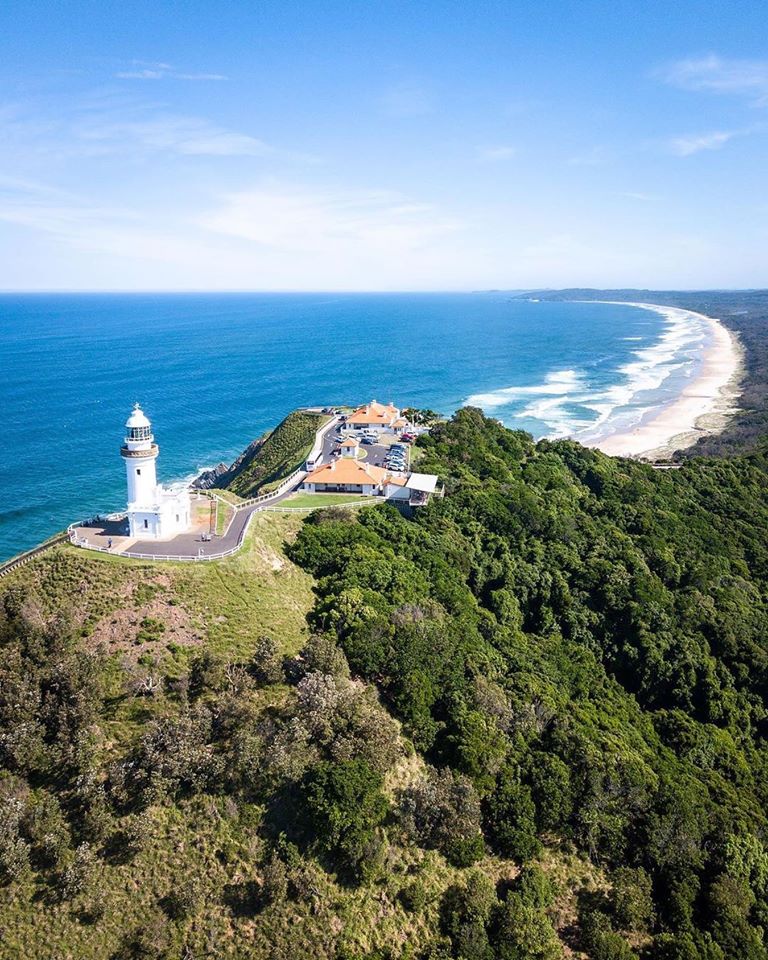 view over Byron Bay Lighthouse