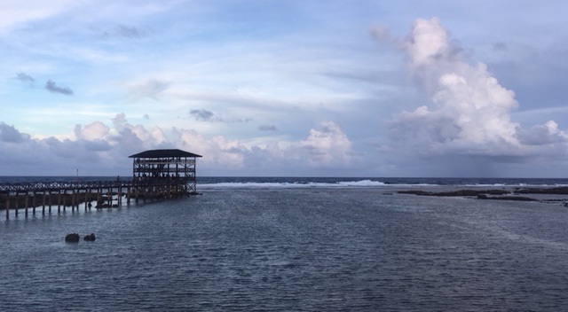 the look out tower in Siargao Island, Philippines