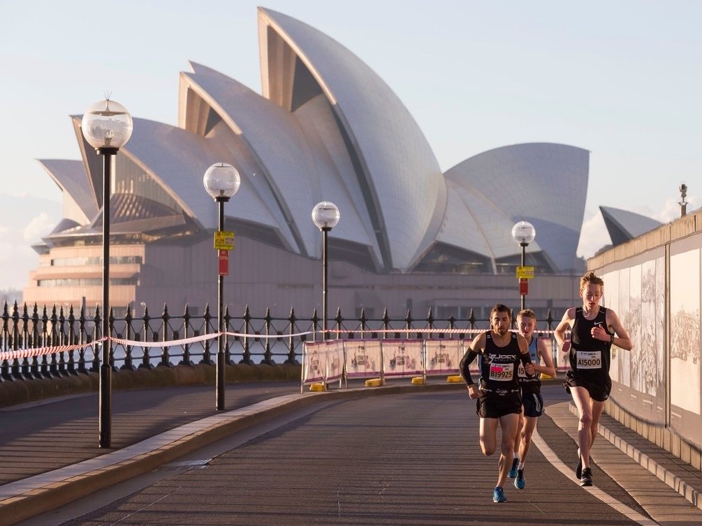 Sydney Harbour 10k past the Opera House