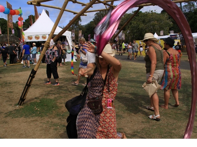 WOMAD New Zealand dancing