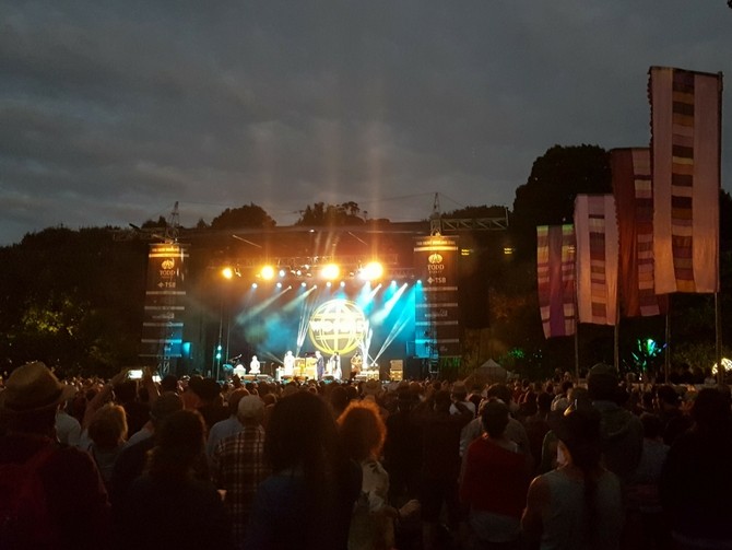 WOMAD New Zealand at night