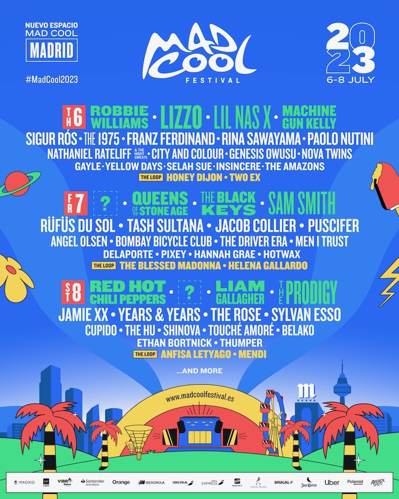 Mad Cool 2023 lineup