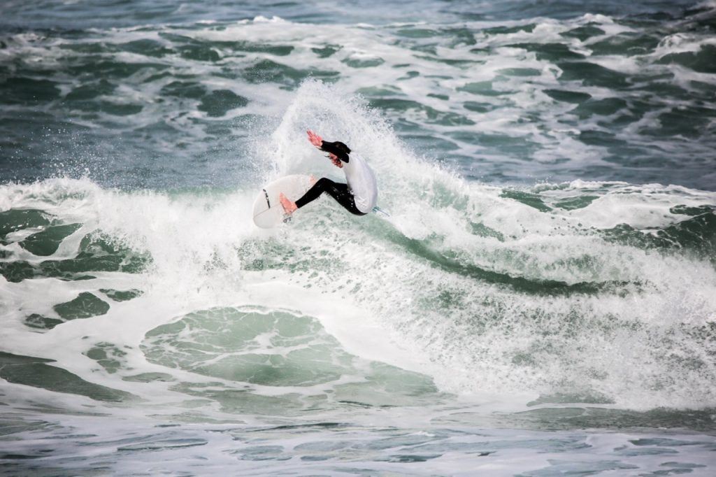 surfing in Bundoran Ireland