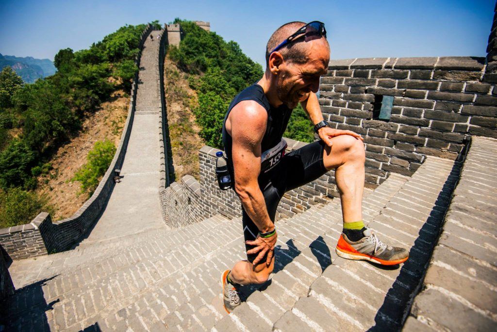 Many stairs to climb in China