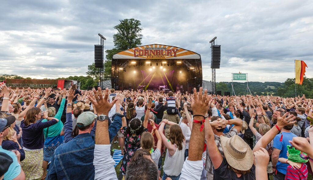 Cornbury Festival main stage