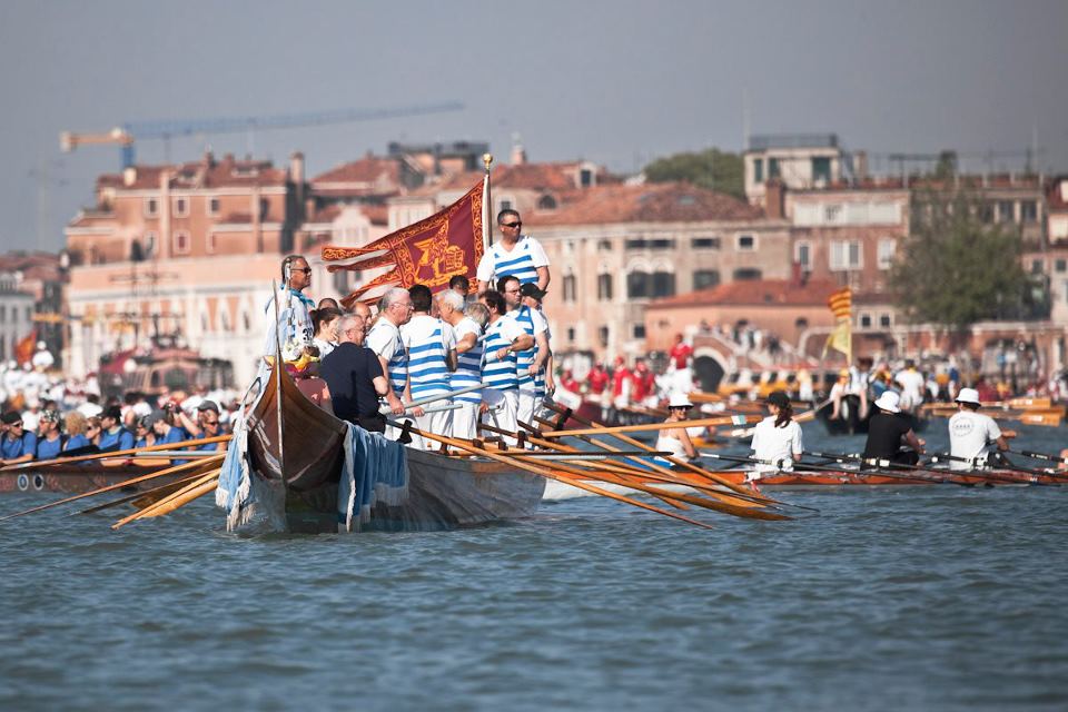 Vogalonga Regatta in Venice, Italy