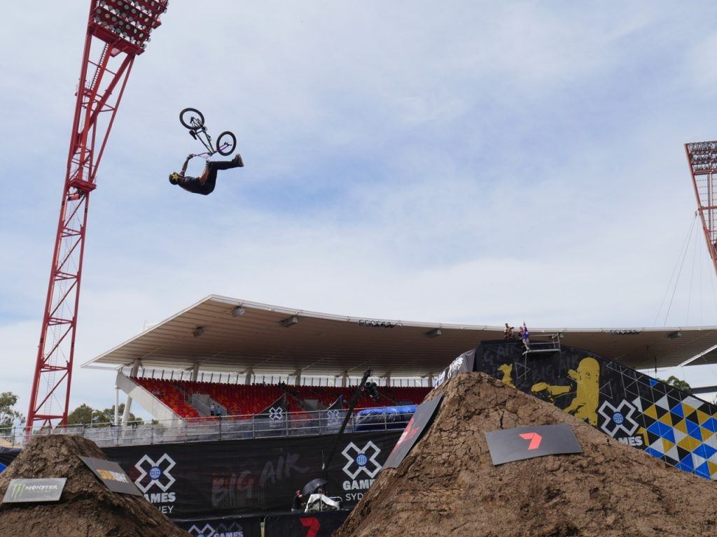 X Games Sydney BMX Freestyle Dirt X Games