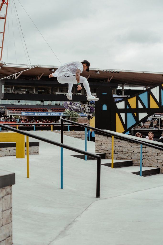 Mens Skateboarding Sydney X Games Nyjah 