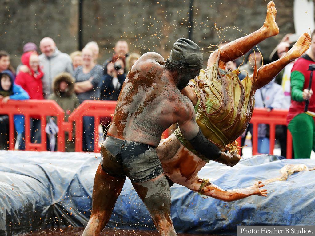 World Gravy Wrestling Championship in England