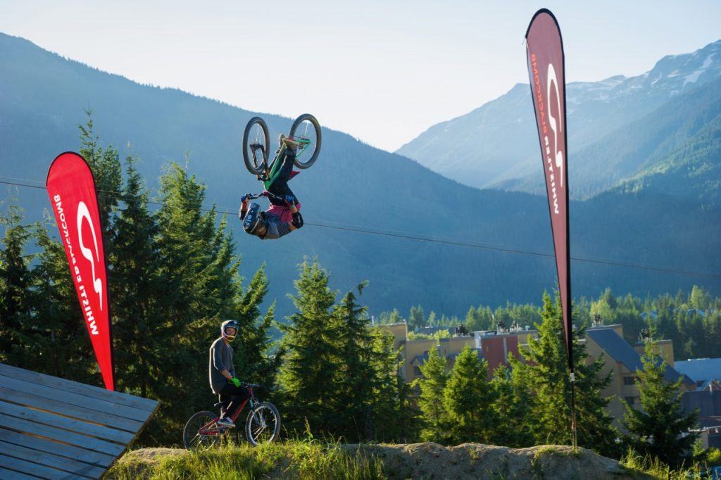 Mountain Bikers in Whistler