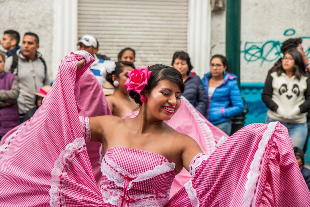 Riobamba Carnival in Ecuador