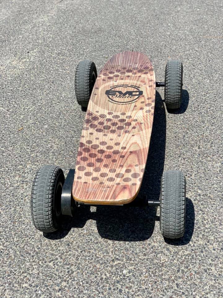 Off road electric Skateboarding