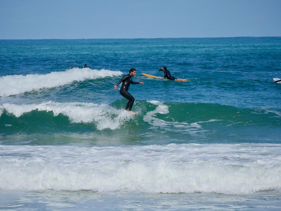 surfing in south west france