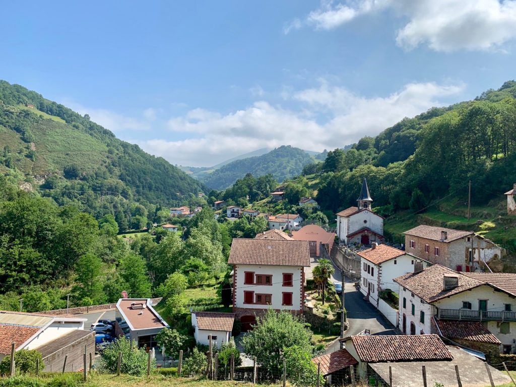 Country Time in Les Aldudes in France