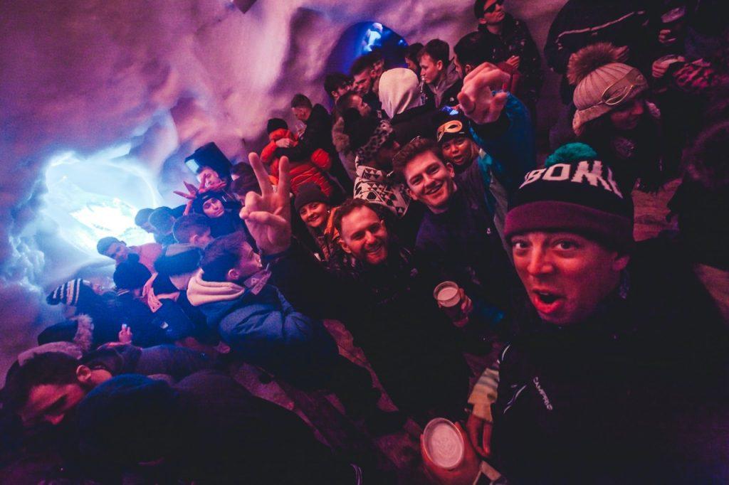 Festival in an Igloo Avoriaz, France