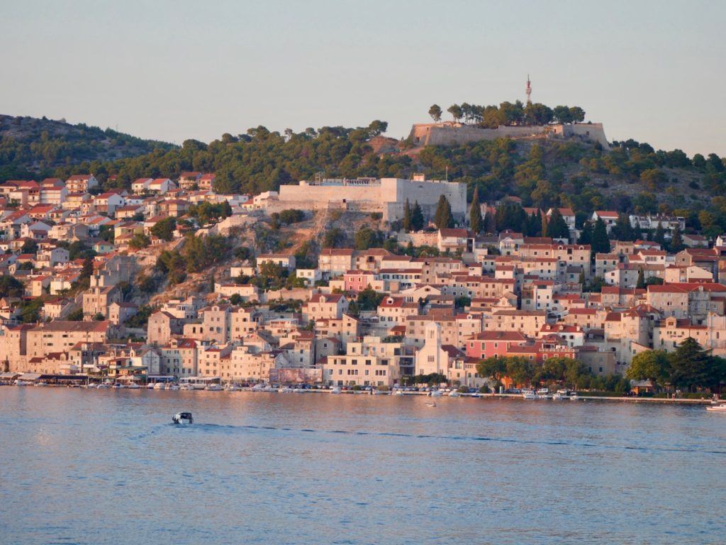 Situated on a hilltop north of the Sibenik’s historical centre