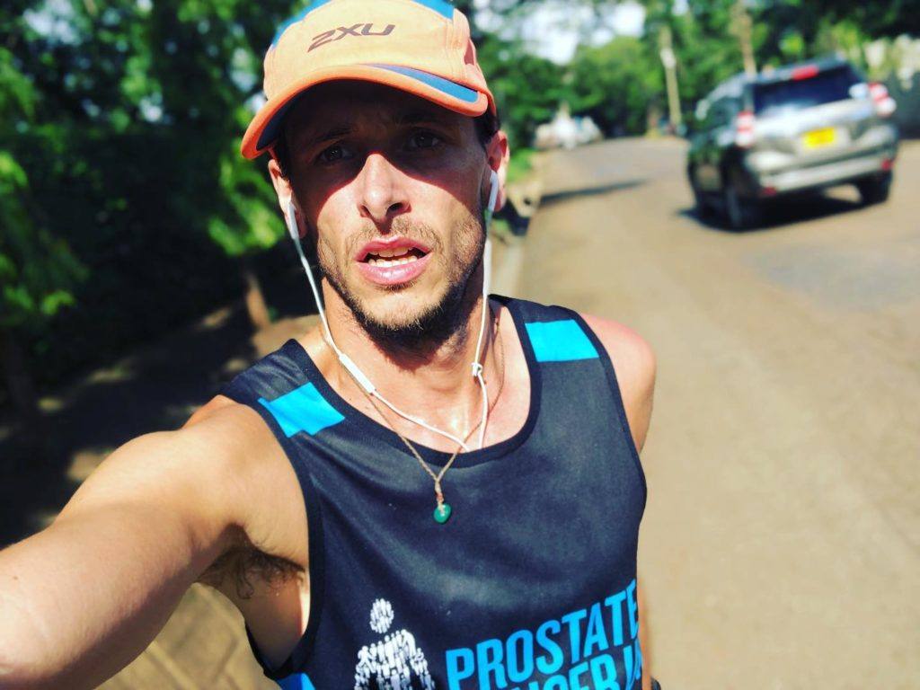 Nick Butter running 196 marathons around the world mental and physical health