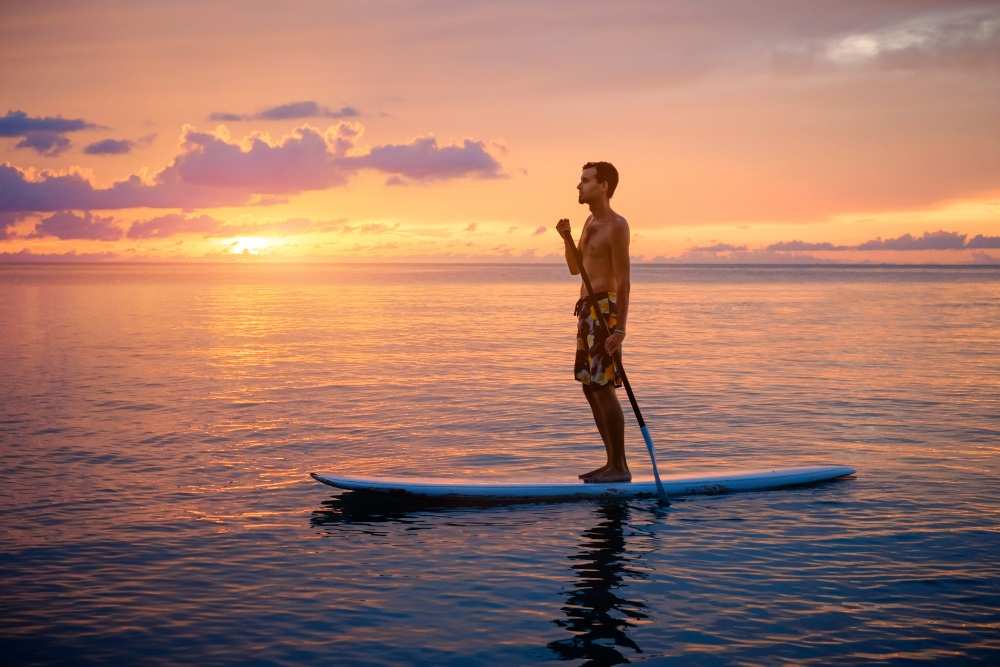 stand up paddleboarding has seen massive popularity during the covid-19 pandemic