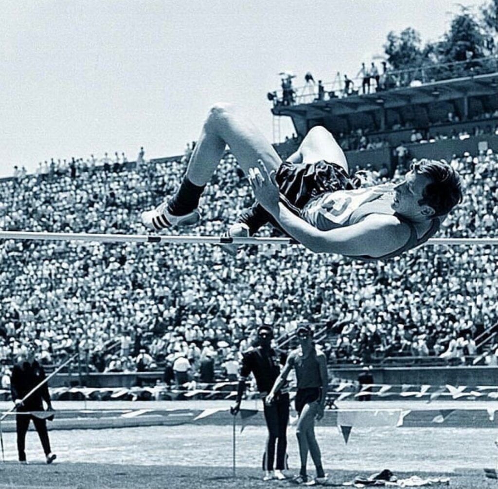 Dick Fosbury inventor the the Fosbury Flop High Jump Technique