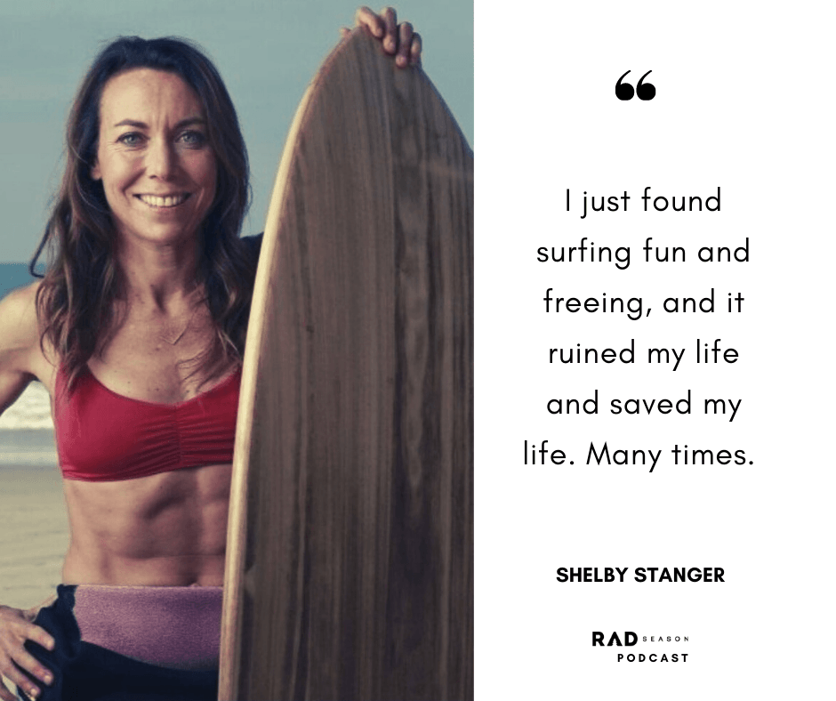 Shelby Stanger on surfing