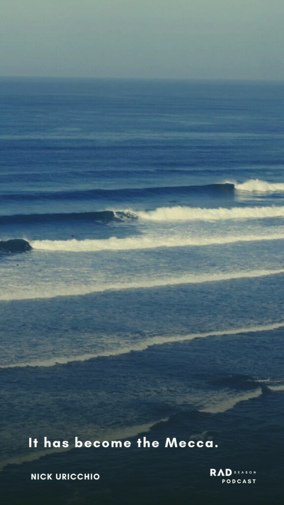 Nick Uricchio surfing Ericiera, Portugal